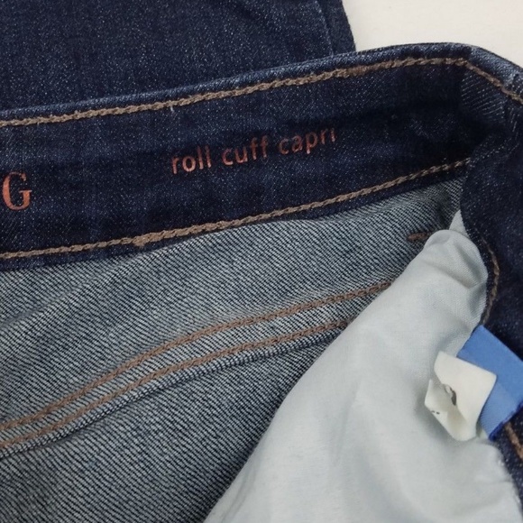 Simply Vera Wang Denim Roll Cuff Capri Pants - Picture 8 of 8